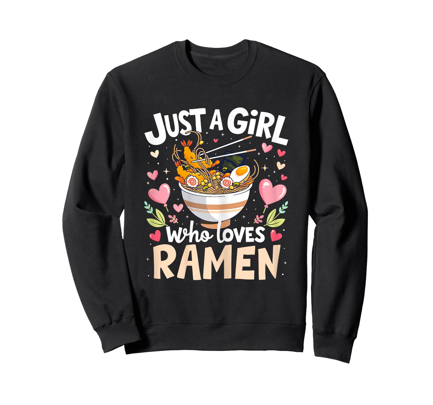 Ramen Anime Shirt Just A Girl Who Loves Ramen Lovers Noodles T-Shirt