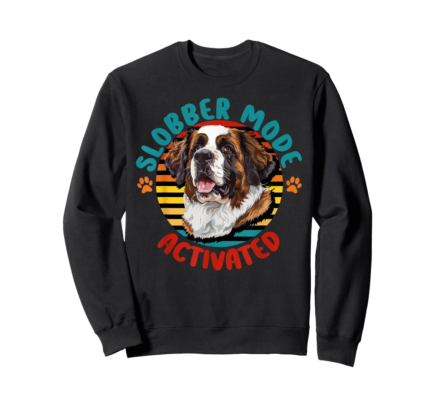 St Bernard Owner Funny Large Dog Slobber Saint Bernard Lover T-Shirt