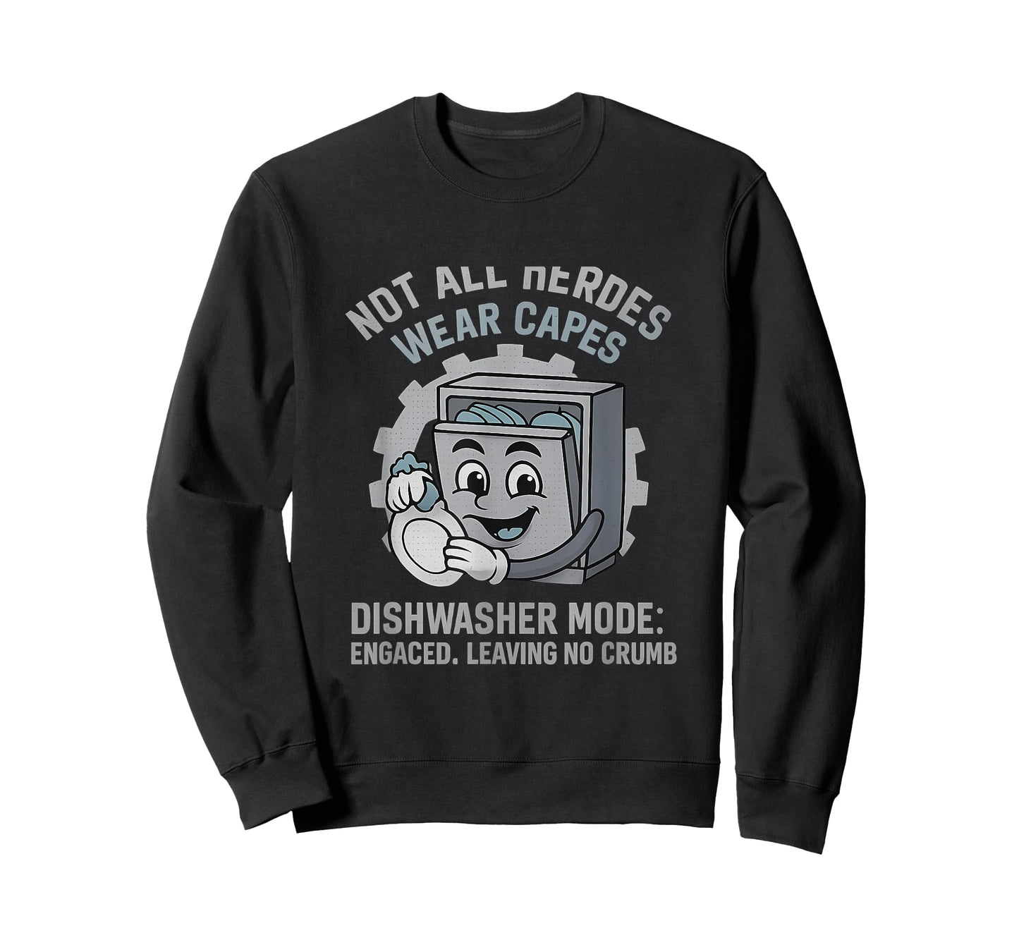 Dishwasher Mode Engaged Funny Kitchen Design T-Shirt