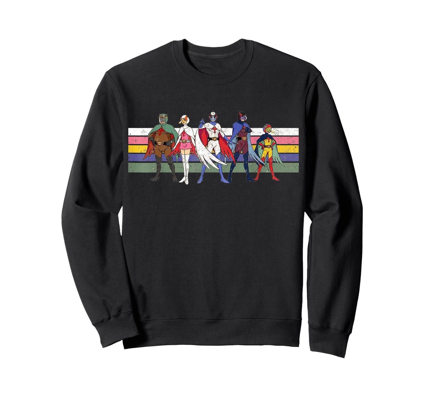 Battle of the planets G Force Retro Colour T-Shirt
