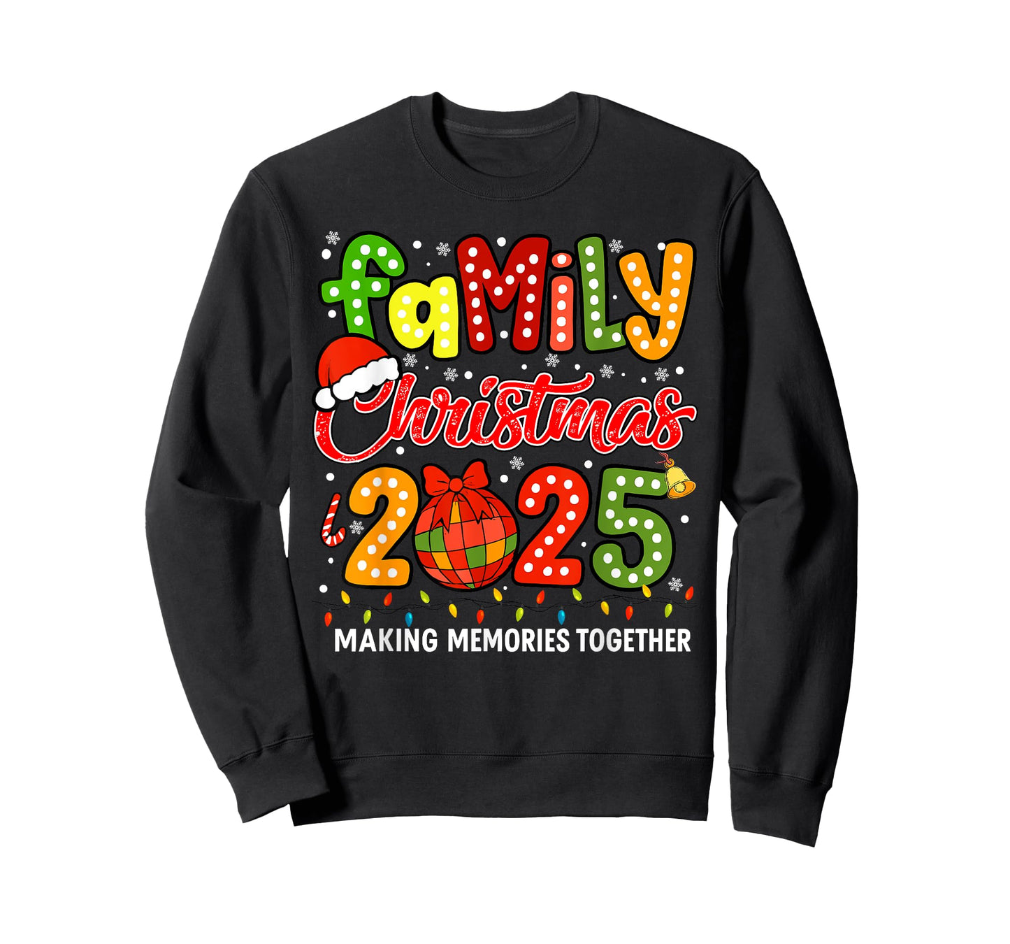Family Christmas 2025 Matching Outfit Xmas Men Women Kids T-Shirt