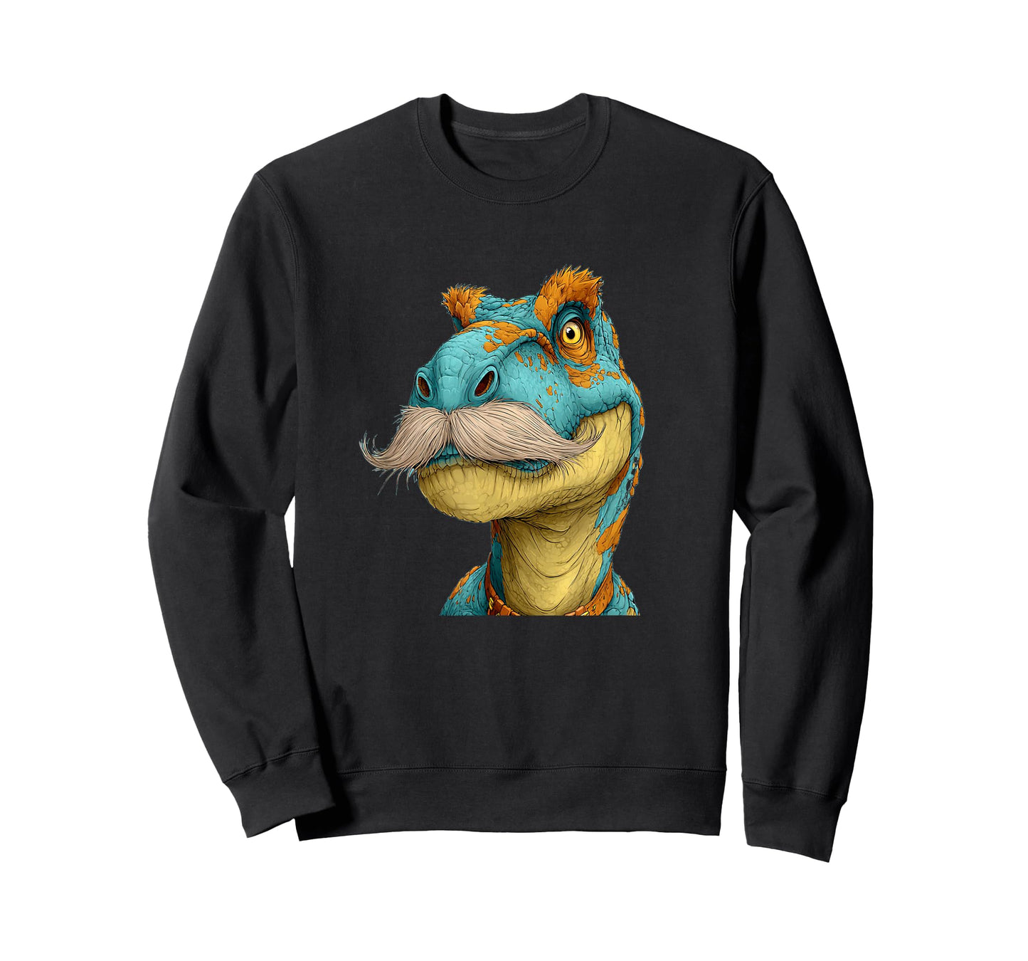 Bearded Dinosaur Costume for Mustache Lovers T-Shirt
