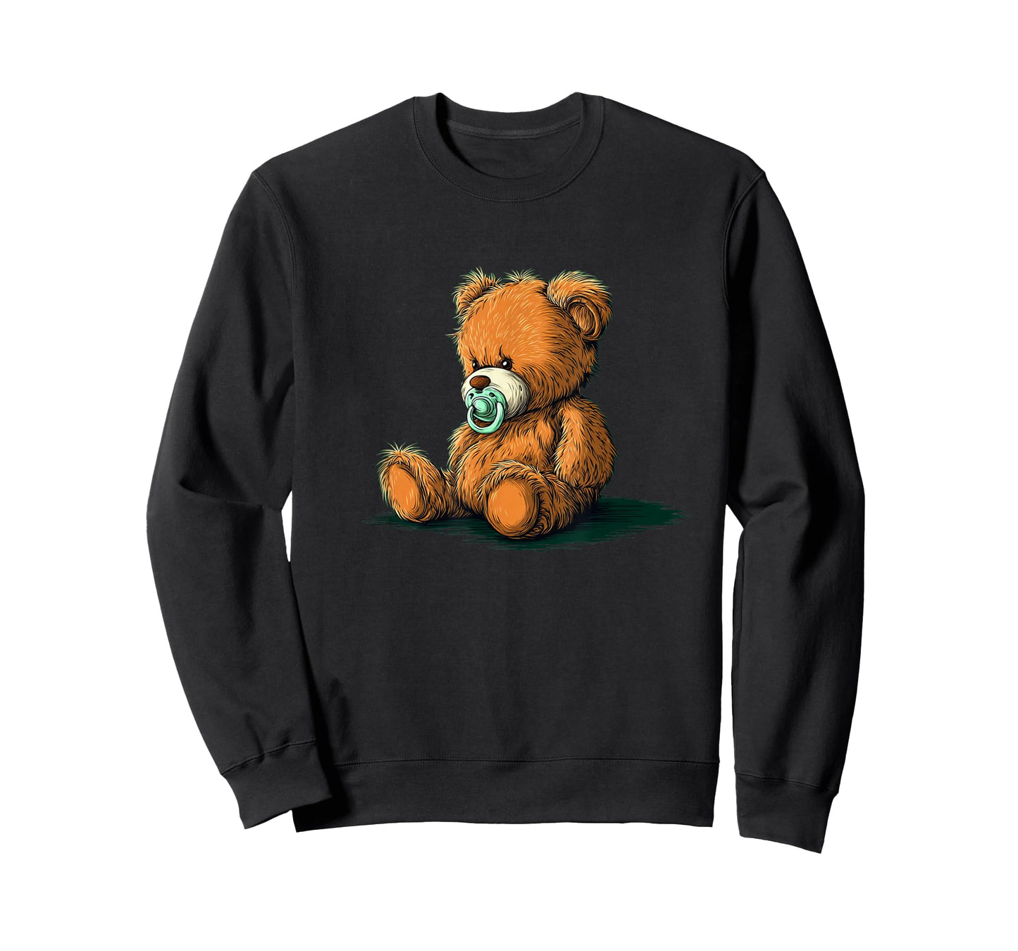 Funny Teddy Bear with Pacifier Costume for Boys and Girls T-Shirt