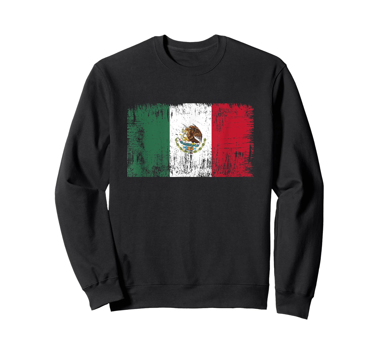 Vintage Mexican Banner Fan Mexico Flag Retro T-Shirt