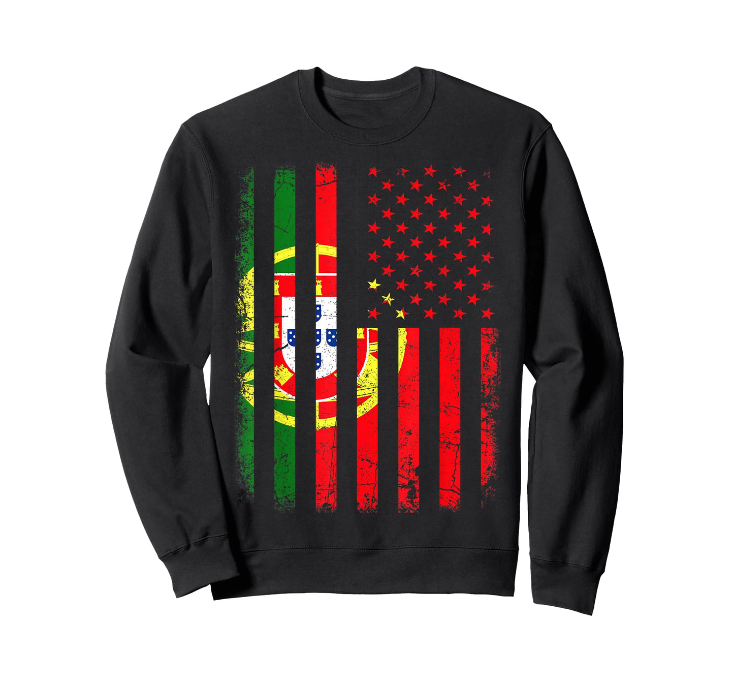 Portuguese American Flag Portugal America Pride Heritage T-Shirt
