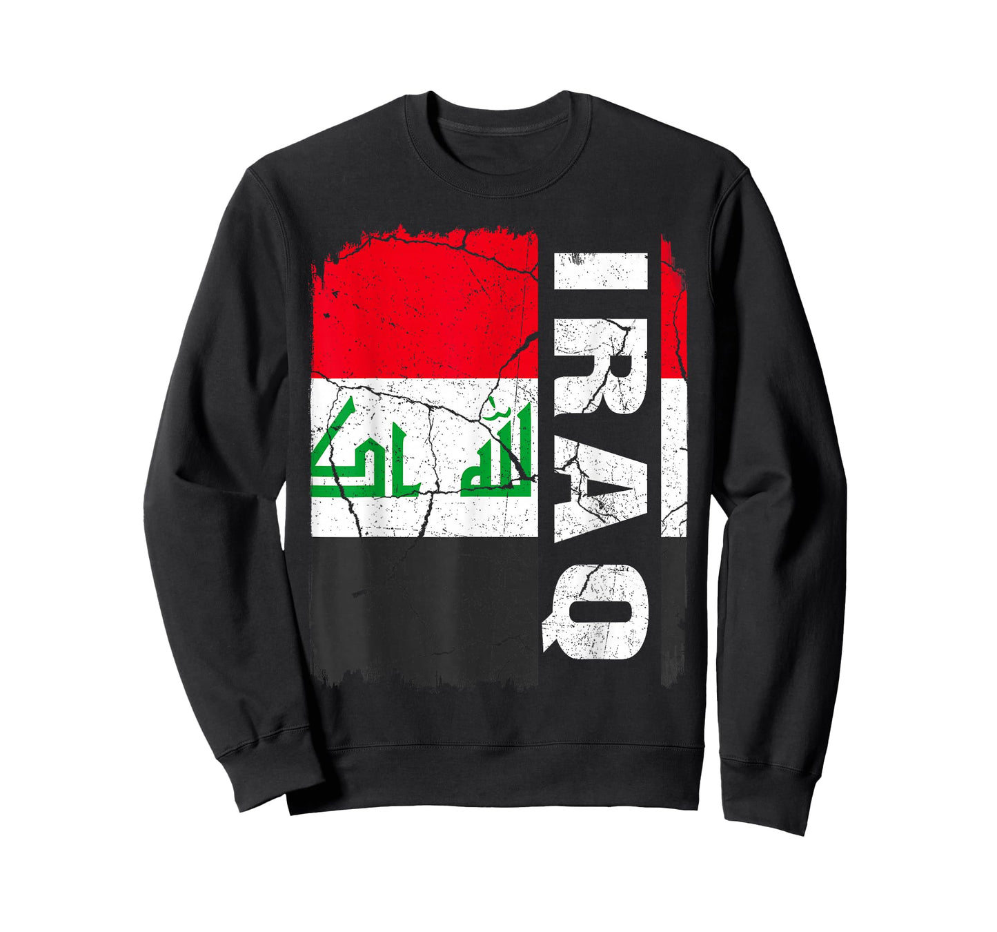 Vintage Iraqis Flag Iraq Pride Roots Heritage Gift T-Shirt