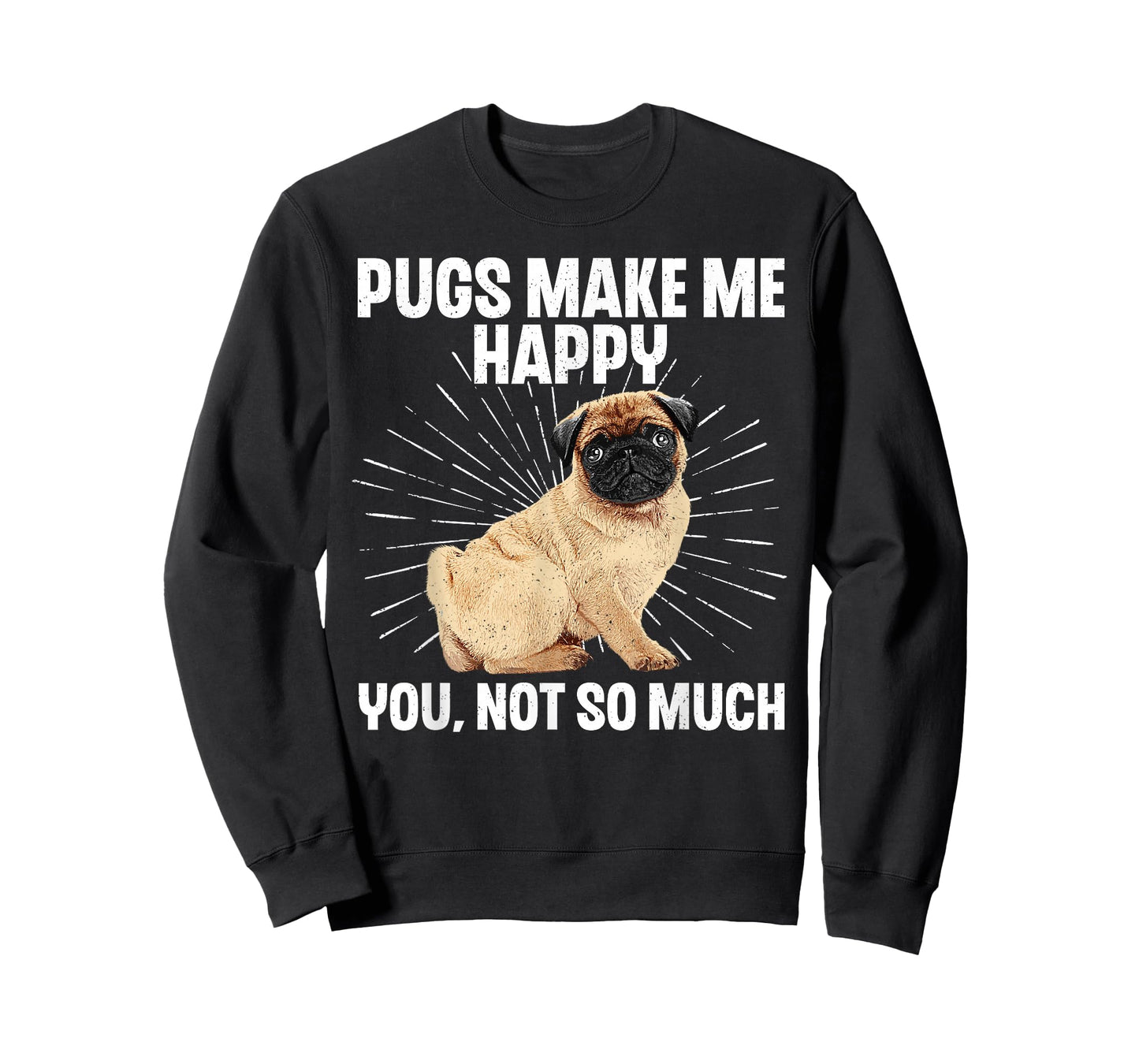 Funny Pug Design for Men Women Puppy Pet Dog Breed Pug Lover T-Shirt