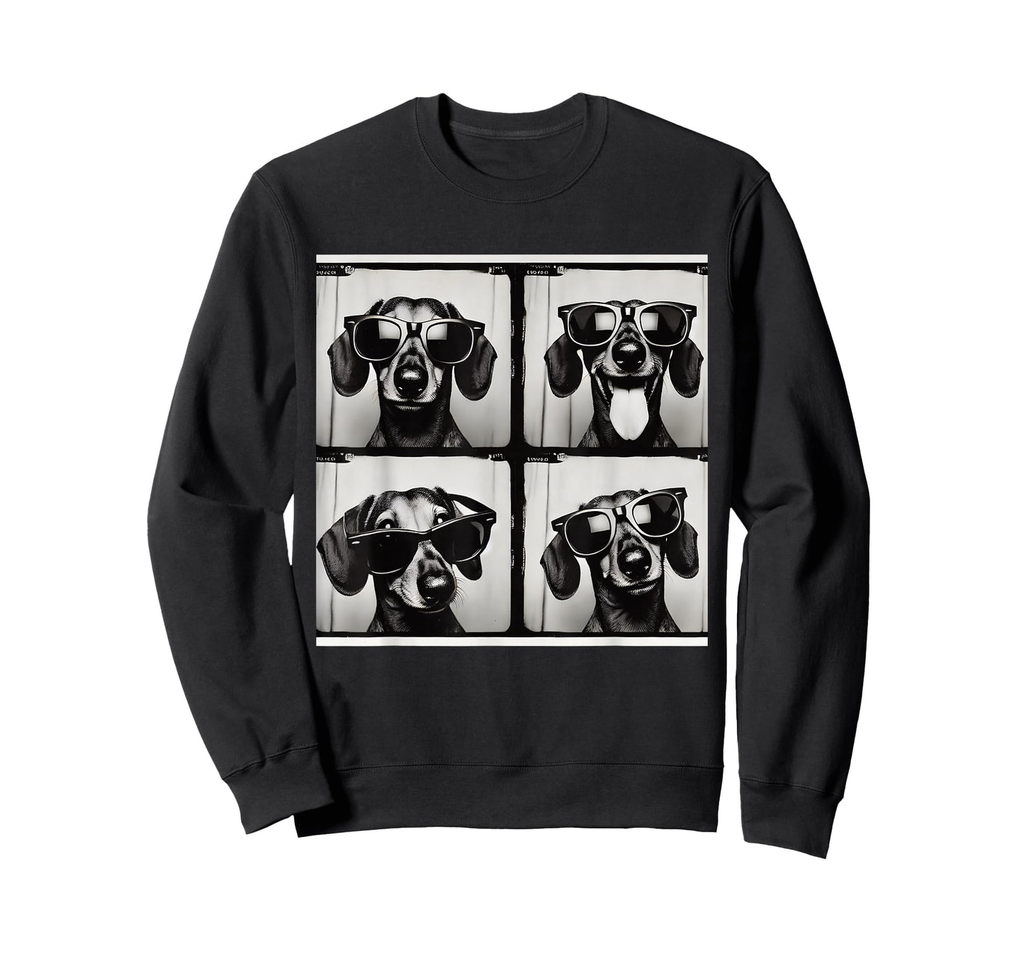 Dachshund Rocking Cool Sunglasses T-Shirt