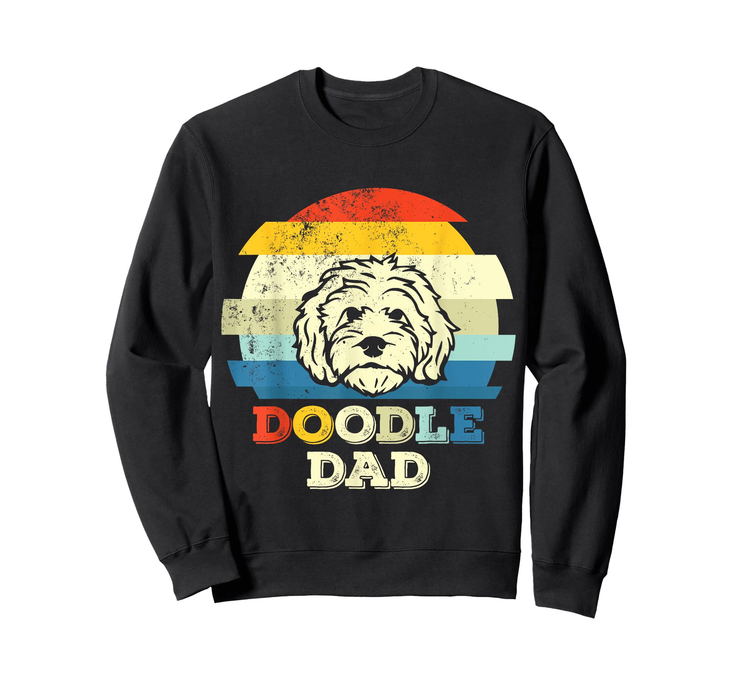 Vintage Doodle Dad Father - Aussie Doodle & Goldendoodle T-Shirt