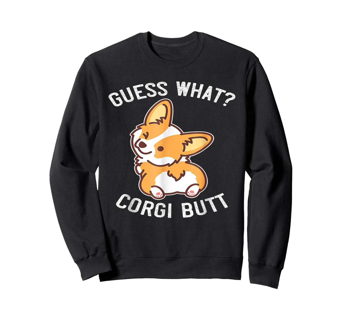Guess What Corgi Butt Funny Corgi Dog Gift Pun T-Shirt