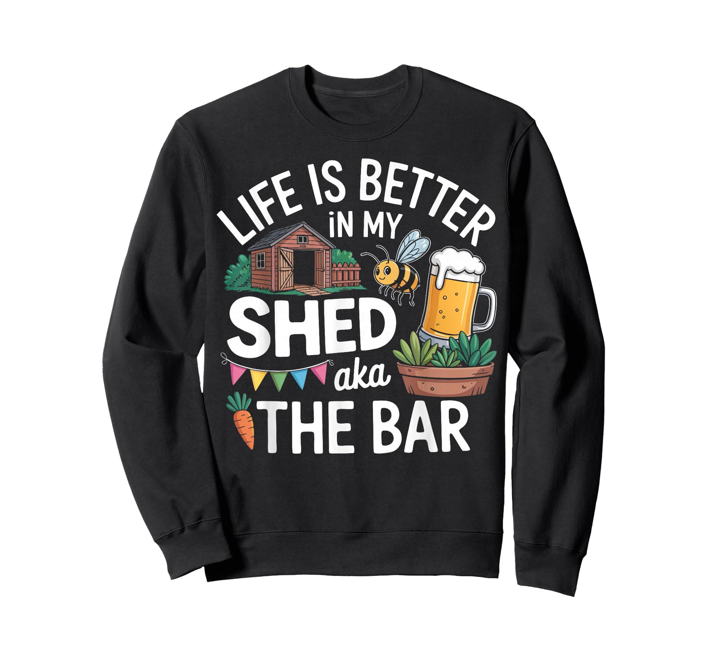Garden Pub Lover Shed Bar T-Shirt
