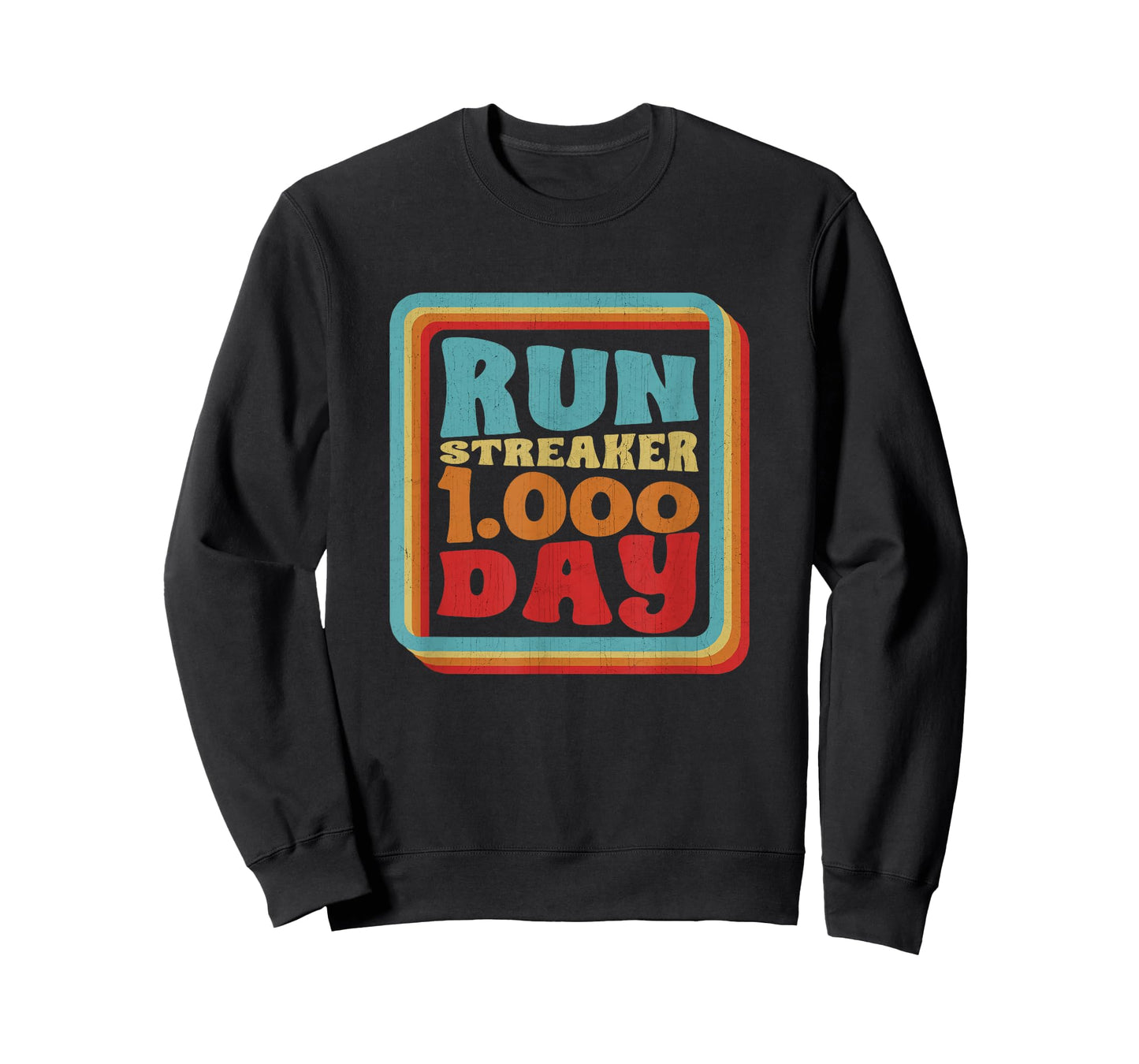 Run Streak Streaker 1000 Days Of Running Comma Day Runner T-Shirt