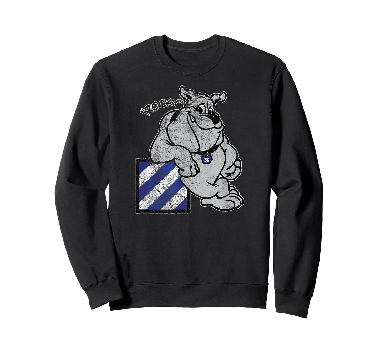 American Marauder: 3rd Infantry Division Rocky The Bulldog T-Shirt