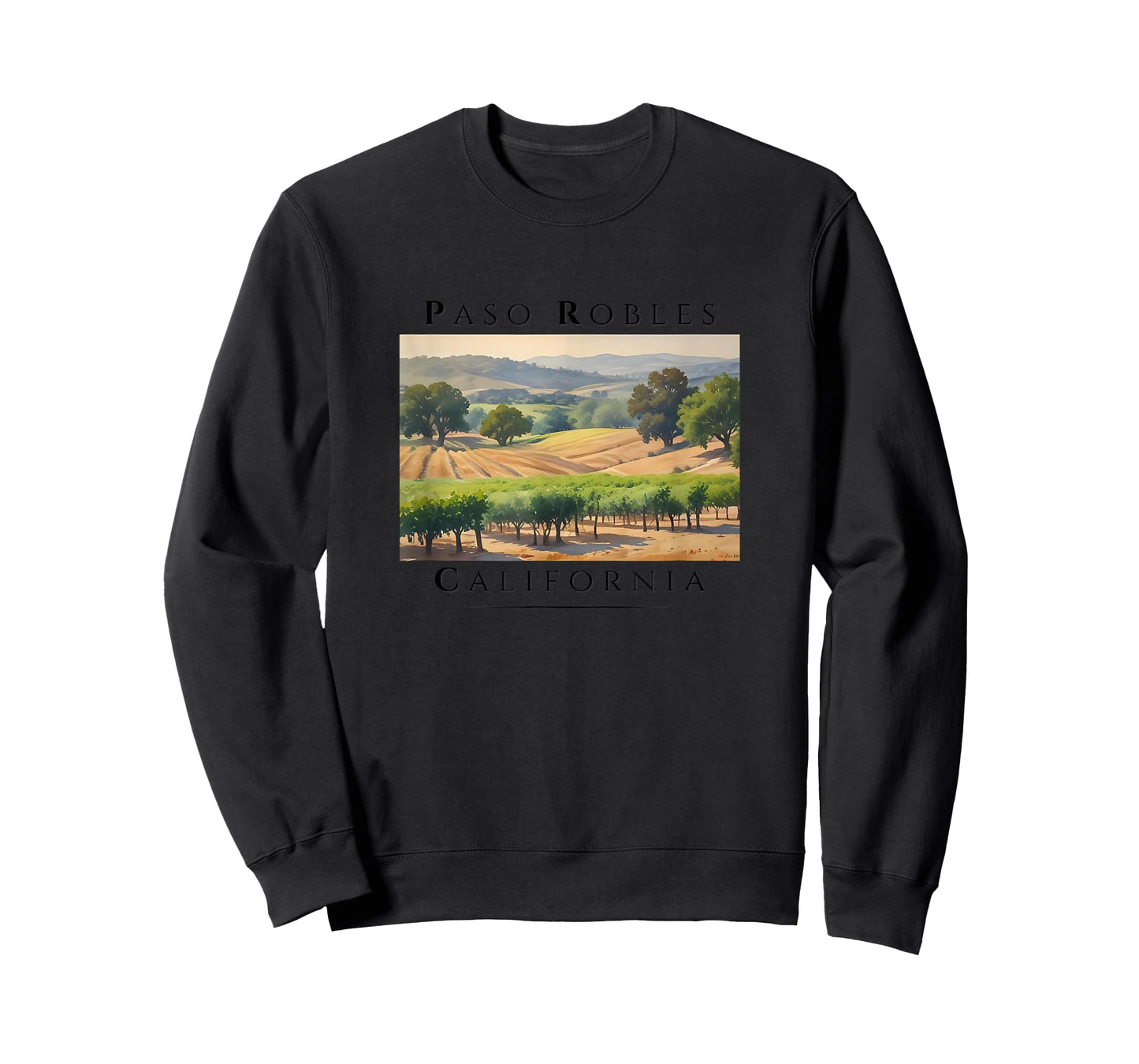Vintage Paso Robles California Vineyard T-Shirt