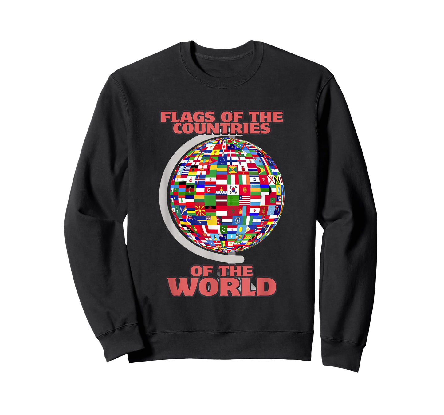 Flags Of The Countries Of The World International Globe T-Shirt