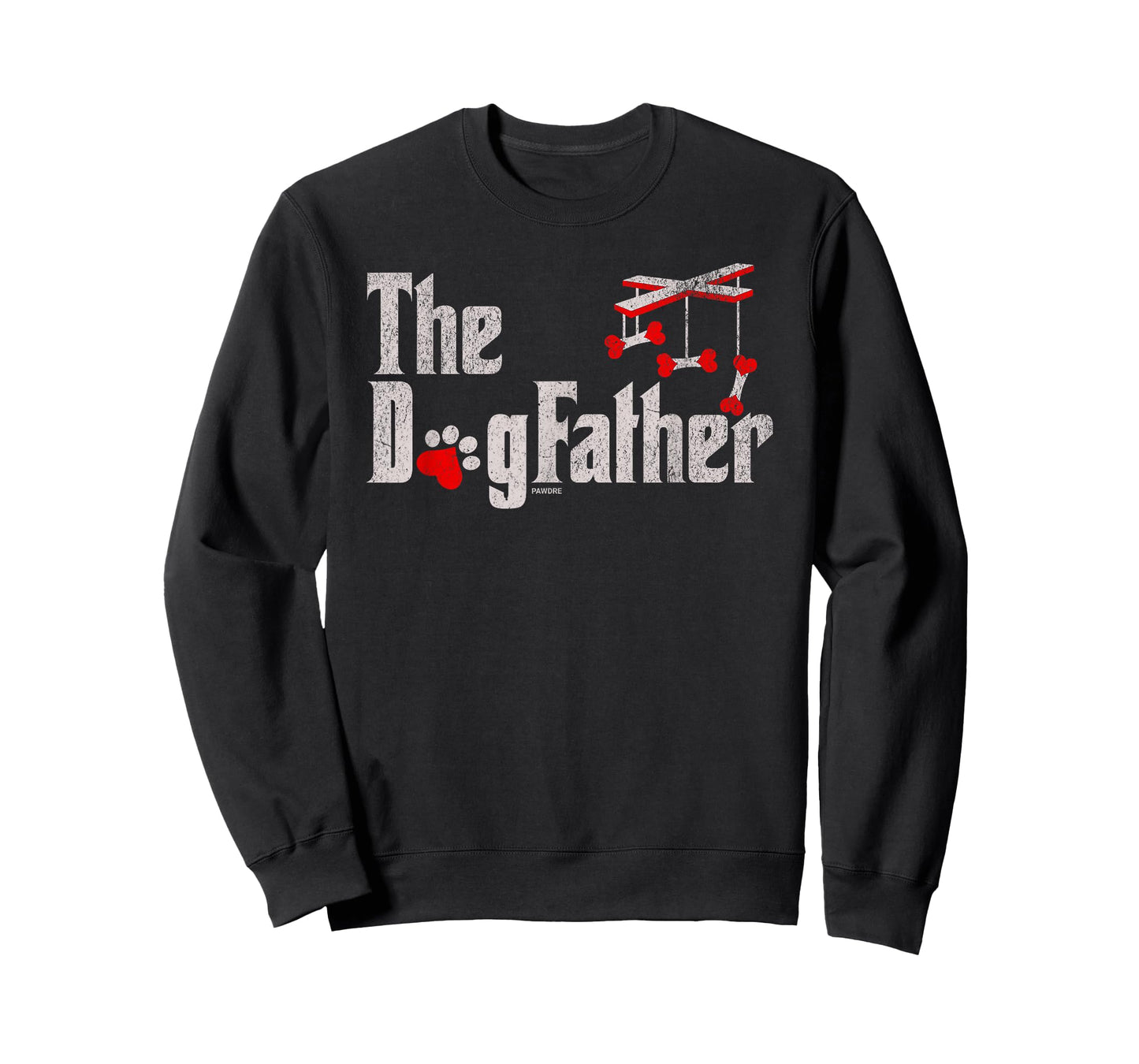 The Dogfather, Funny Dog Dad Fathers Day and Christmas T-Shirt