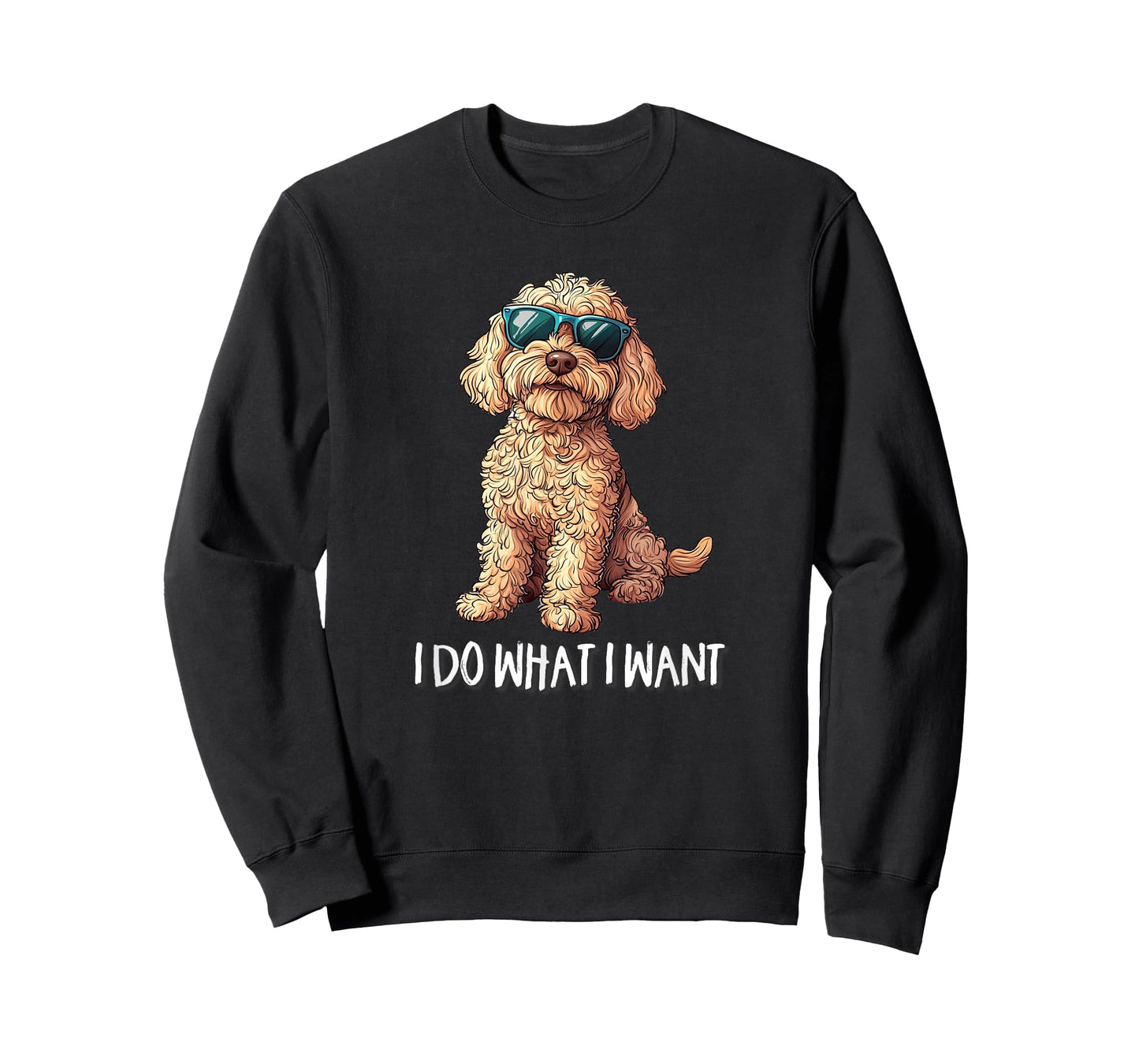 Cute Illustration for Owners I Do What I Want Cockapoo Lover T-Shirt