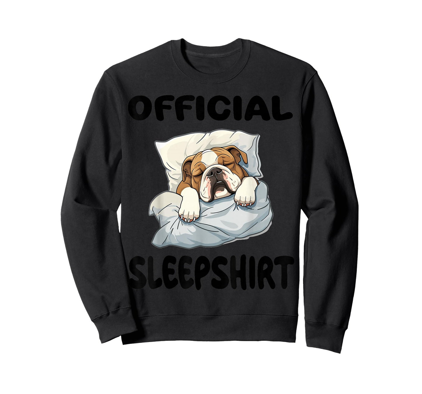 English Bulldog Animal Official Sleepshirt Pajamas Nightgown T-Shirt