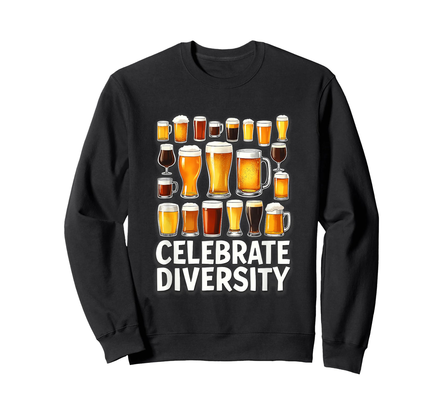 Celebrate Diversity Beer Drinking Home Brewers T-Shirt