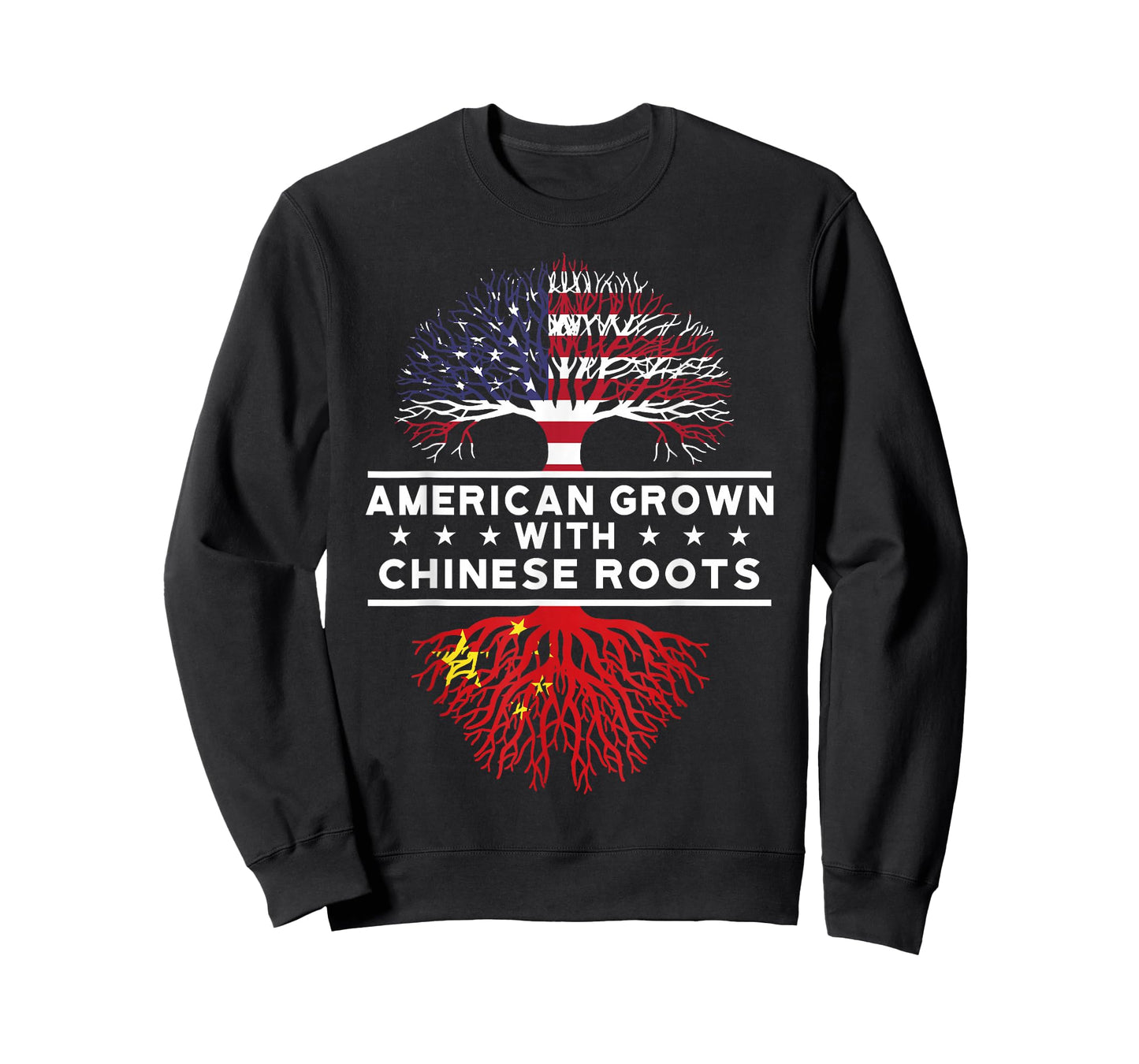 American Grown with Chinese Roots - China T-Shirt