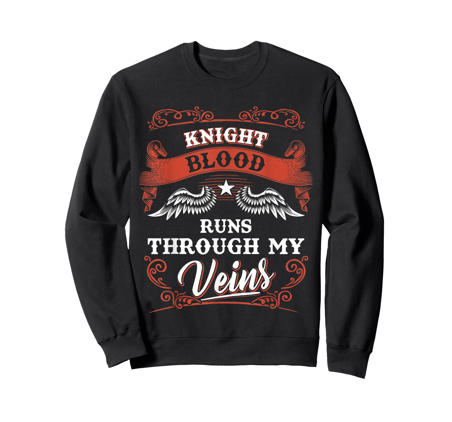 KNIGHT blood runs through my veins shirt 1k2d