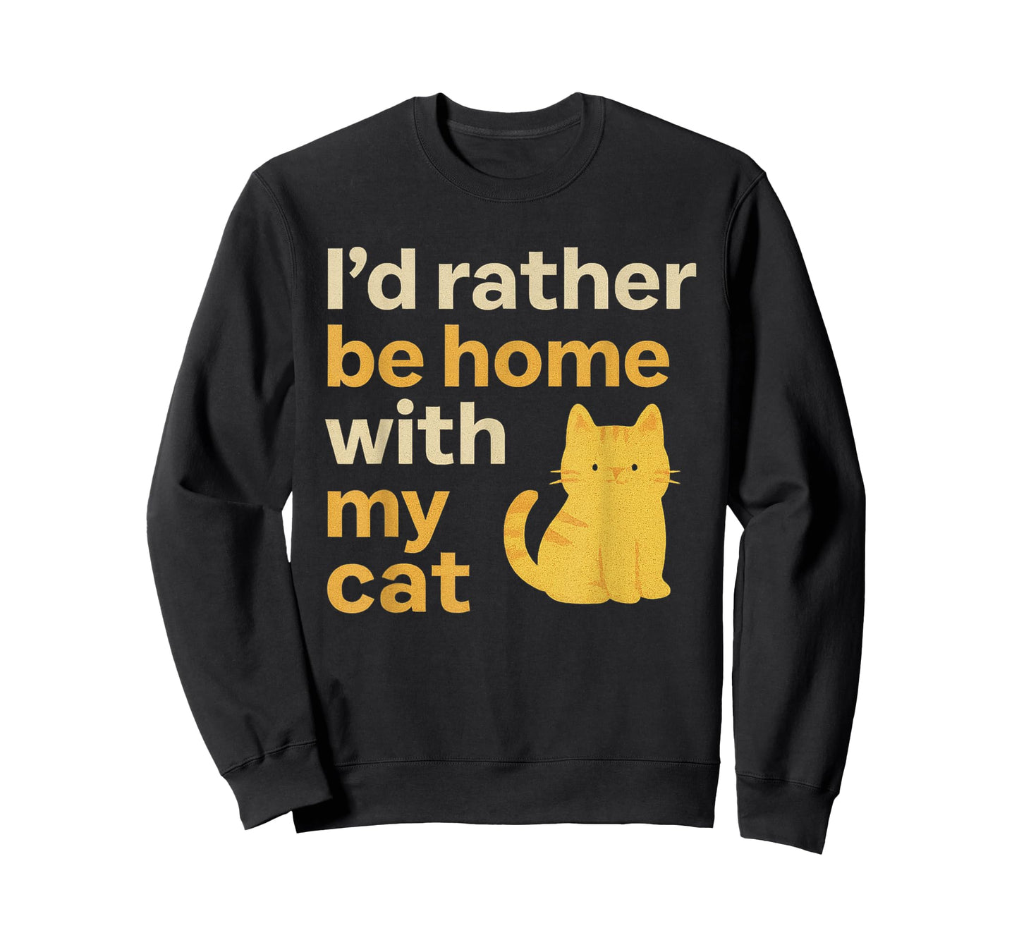 I’d Rather Home with Cat | Soft Pastel Aesthetic Feline Love T-Shirt