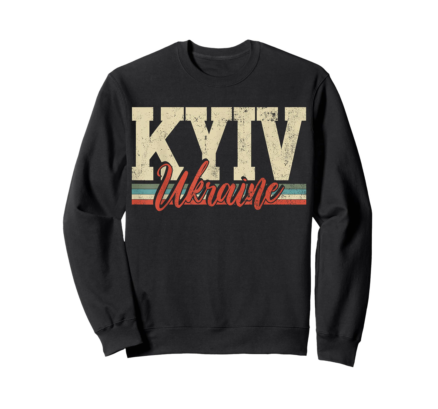 Kyiv Ukraine Travel Souvenir Retro Vintage Gift T-Shirt
