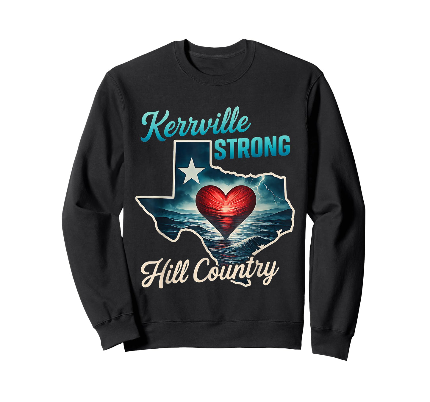 Texas Strong Kerrville Strong Hill Country Texas Support T-Shirt