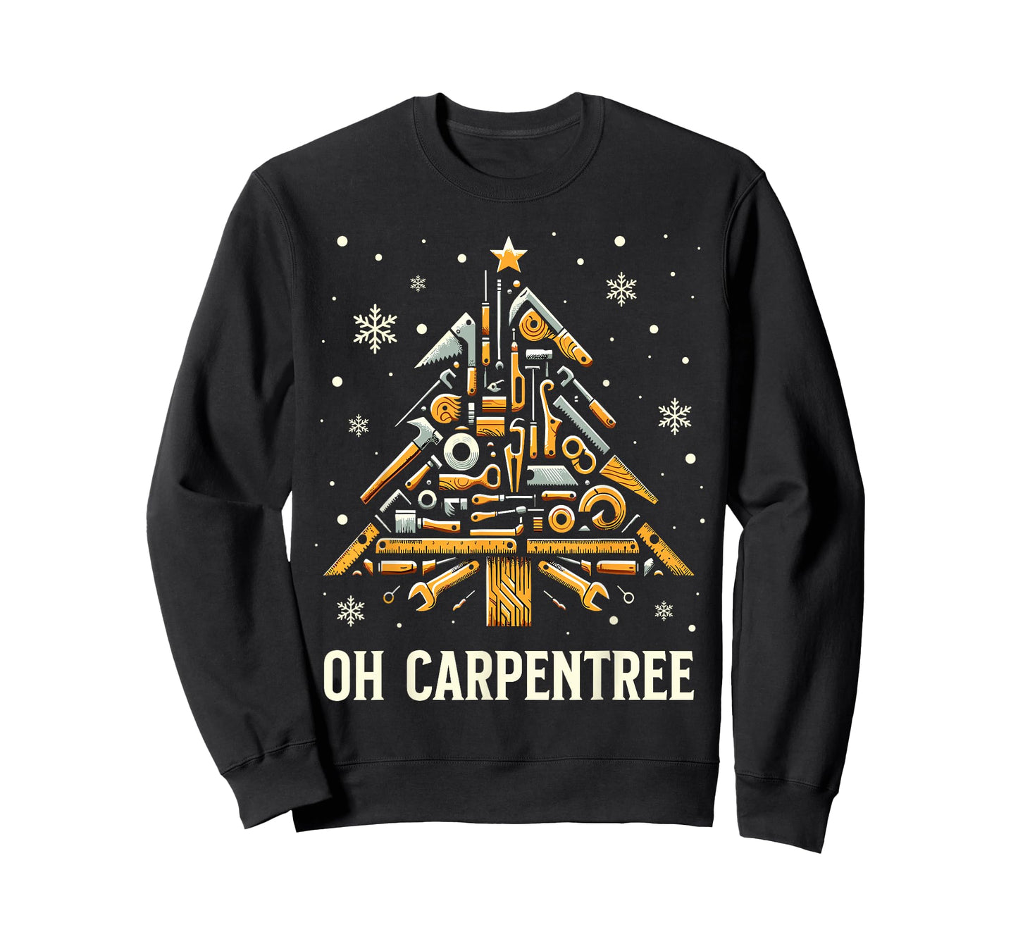 Christmas Carpentry Woodworker Woodworking Christmas T-Shirt