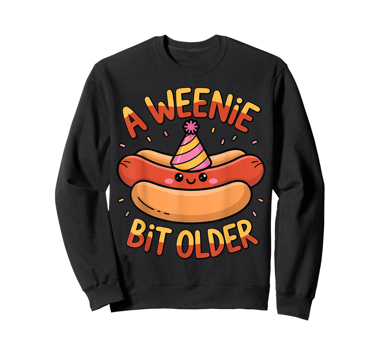 A Weenie Bit Older Cute Hot Dog Birthday Party T-Shirt