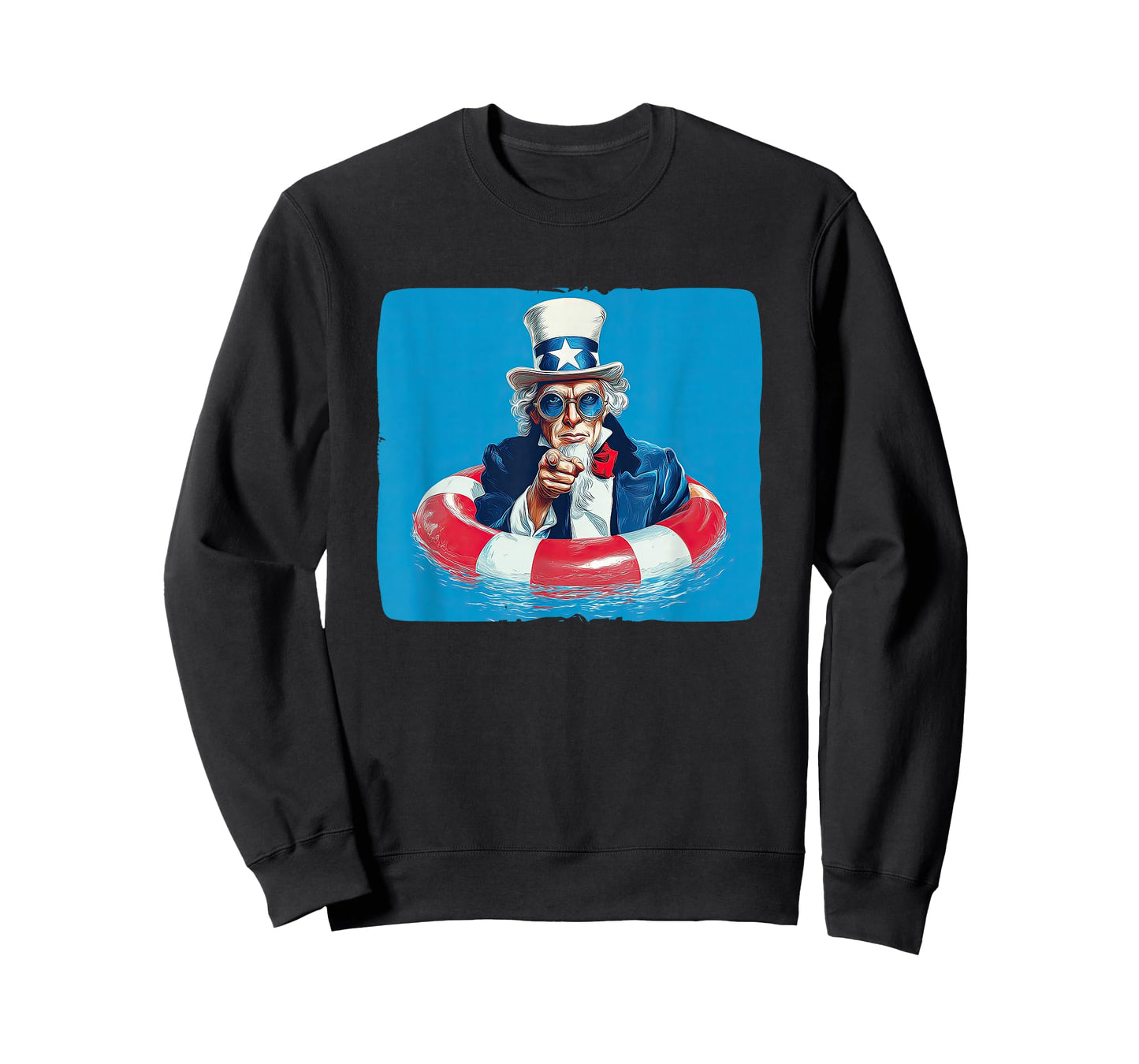Awesome Sam in Pool for Ring and Vacation Lovers T-Shirt