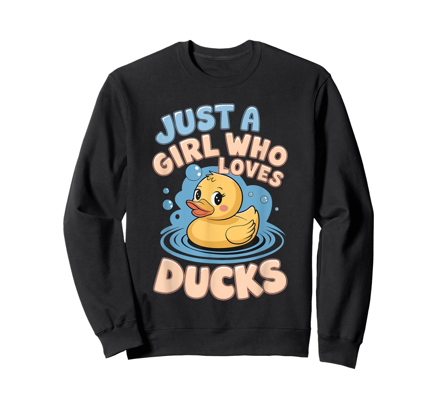 Just a girl who loves Ducks Girl T-Shirt