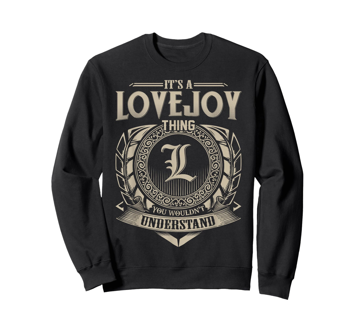 It's A LOVEJOY Thing You Wouldn't Understand Name Vintage T-Shirt