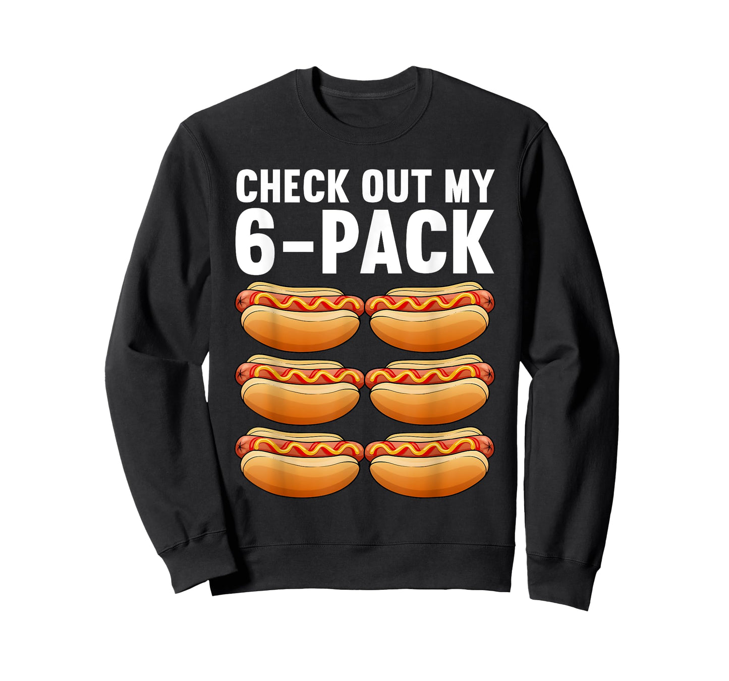 Funny Hot Dog Design for Men Women Sausage Food Hotdog Lover T-Shirt
