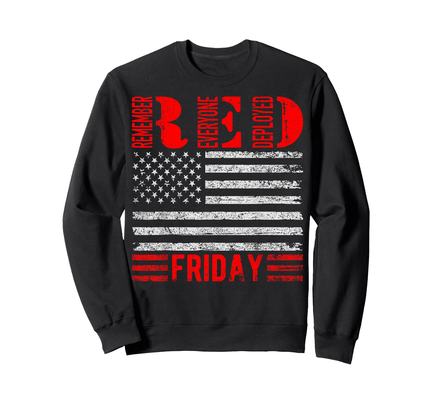 Remember Everyone Deployed RED Friday Military T-Shirt