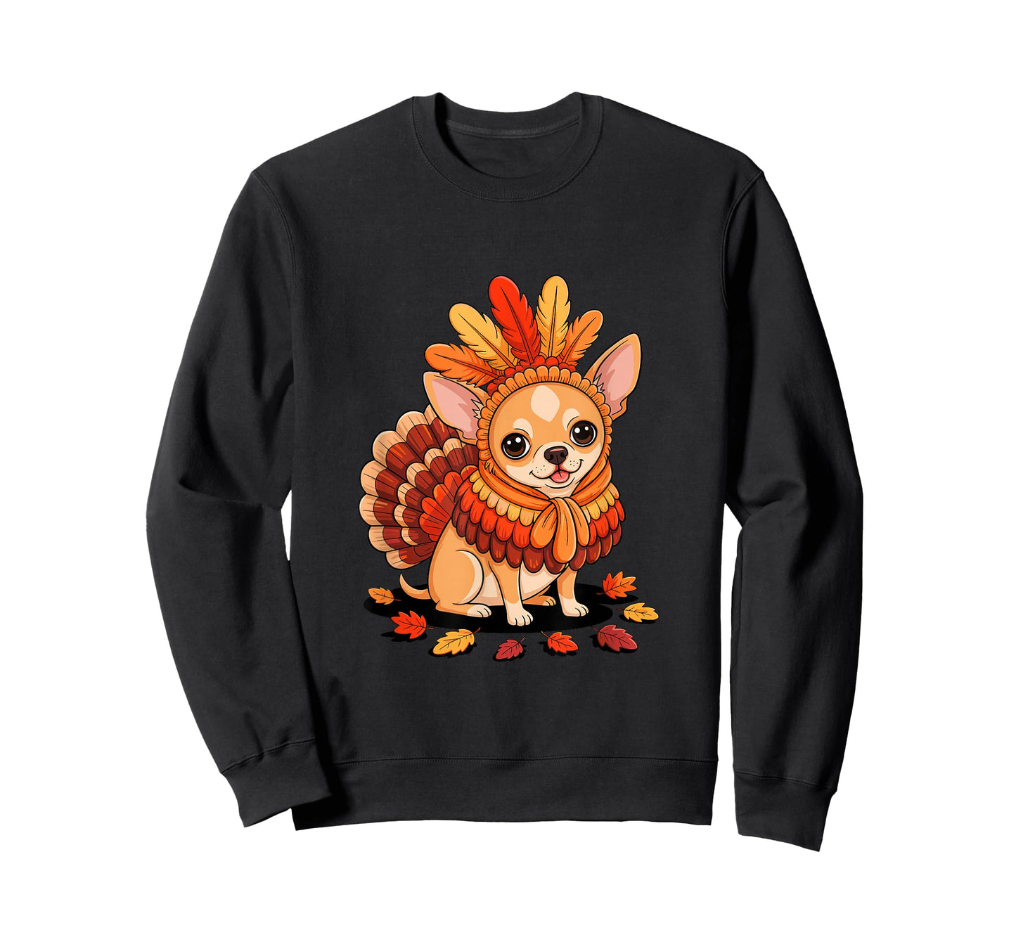 Thanksgiving Turkey Chihuahua Chihuahuas T-Shirt