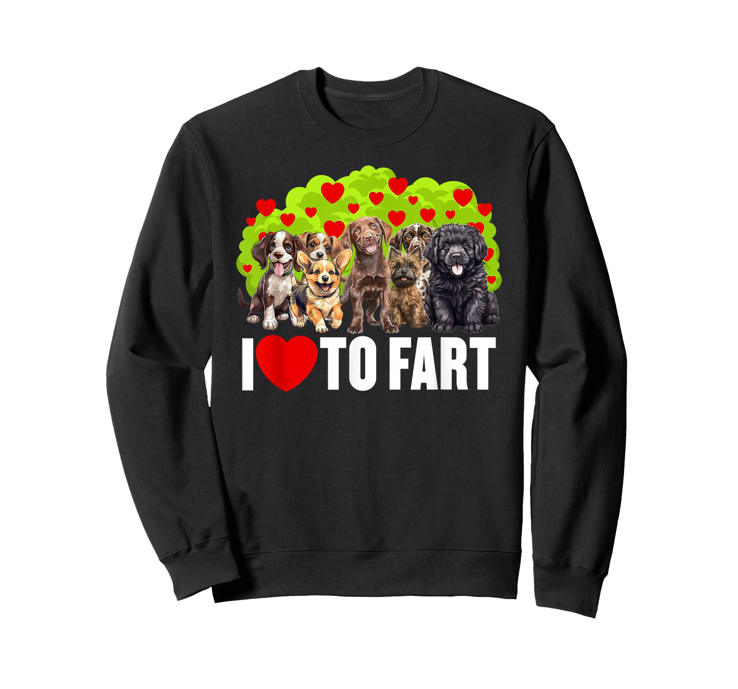 I Heart To Fart Shirt, I Love Dogs Shirt, Funny Fart T-Shirt