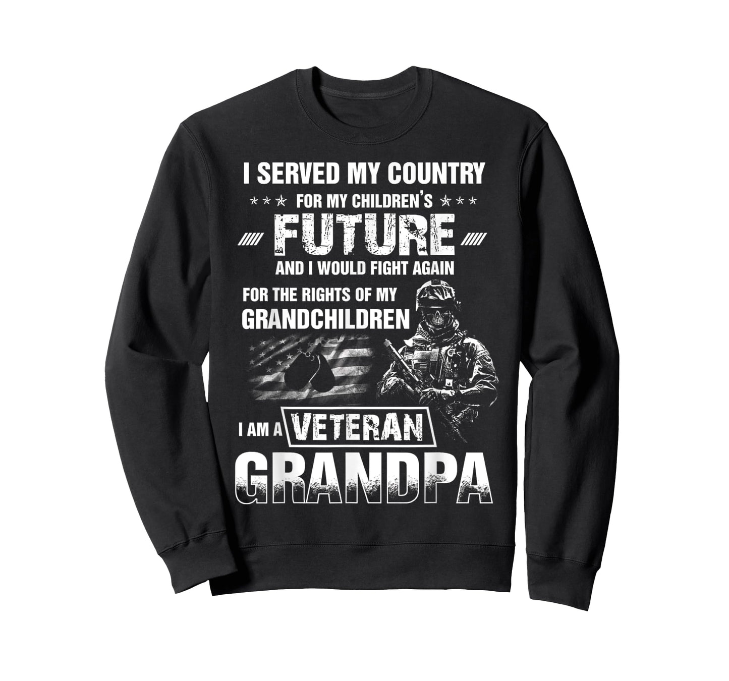I Served My Country For My Children's Future T-Shirt