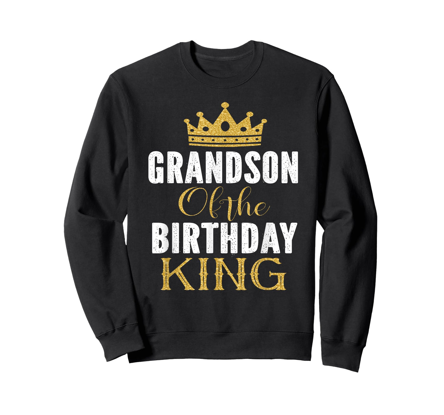 Grandson Of The Birthday King Bday Party Gift For Him T-Shirt