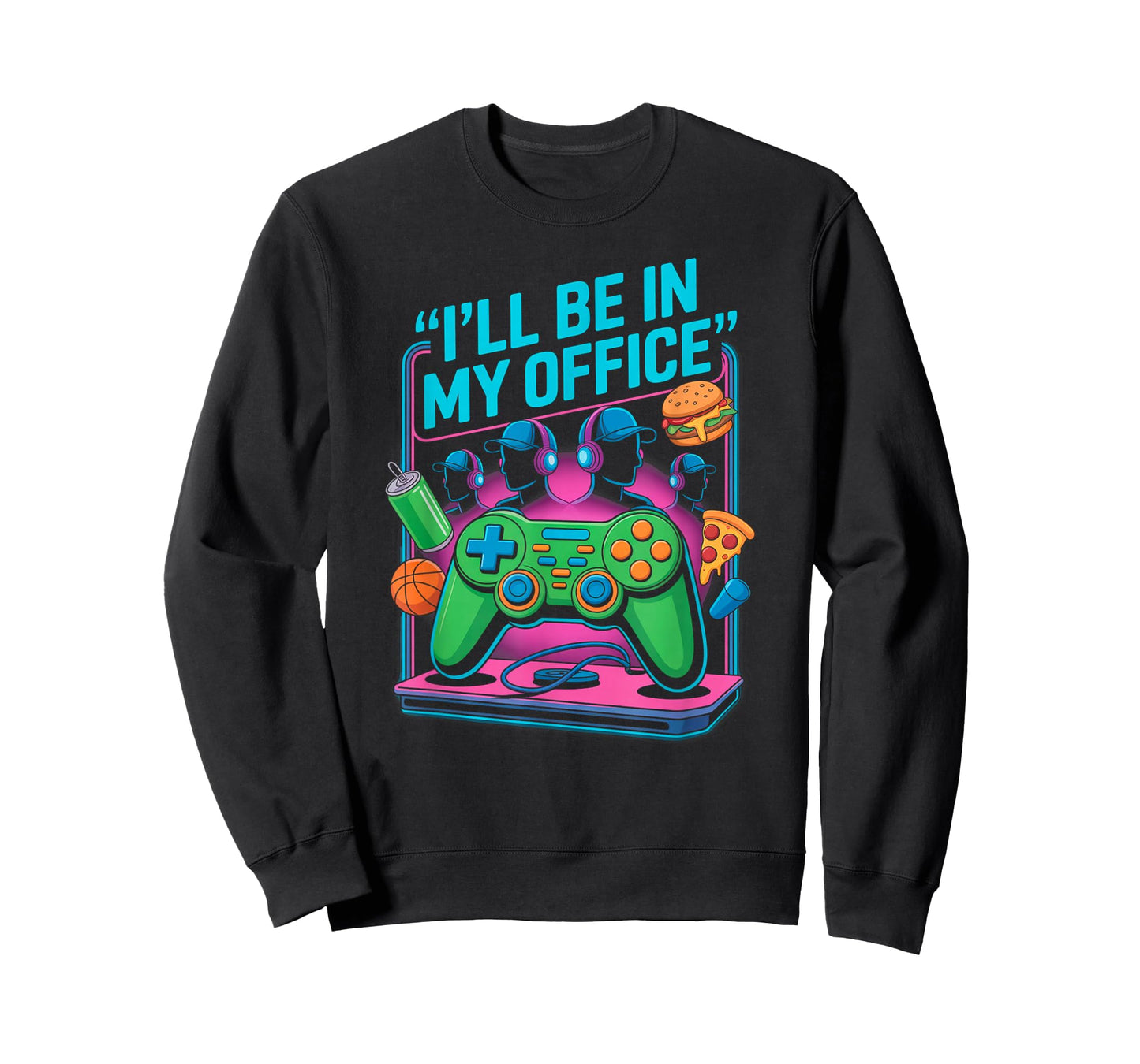 I'll Be in My Office Gaming Video Gamer Video Gaming T-Shirt
