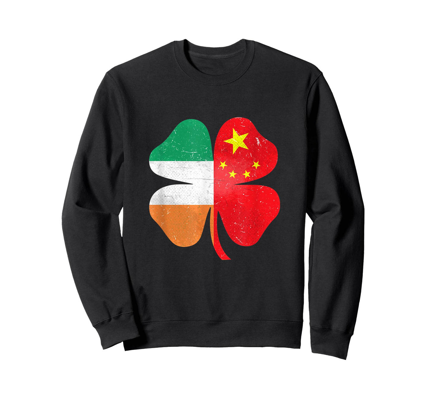 Chinese Irish Shamrock China Ireland St. Patrick's Day T-Shirt
