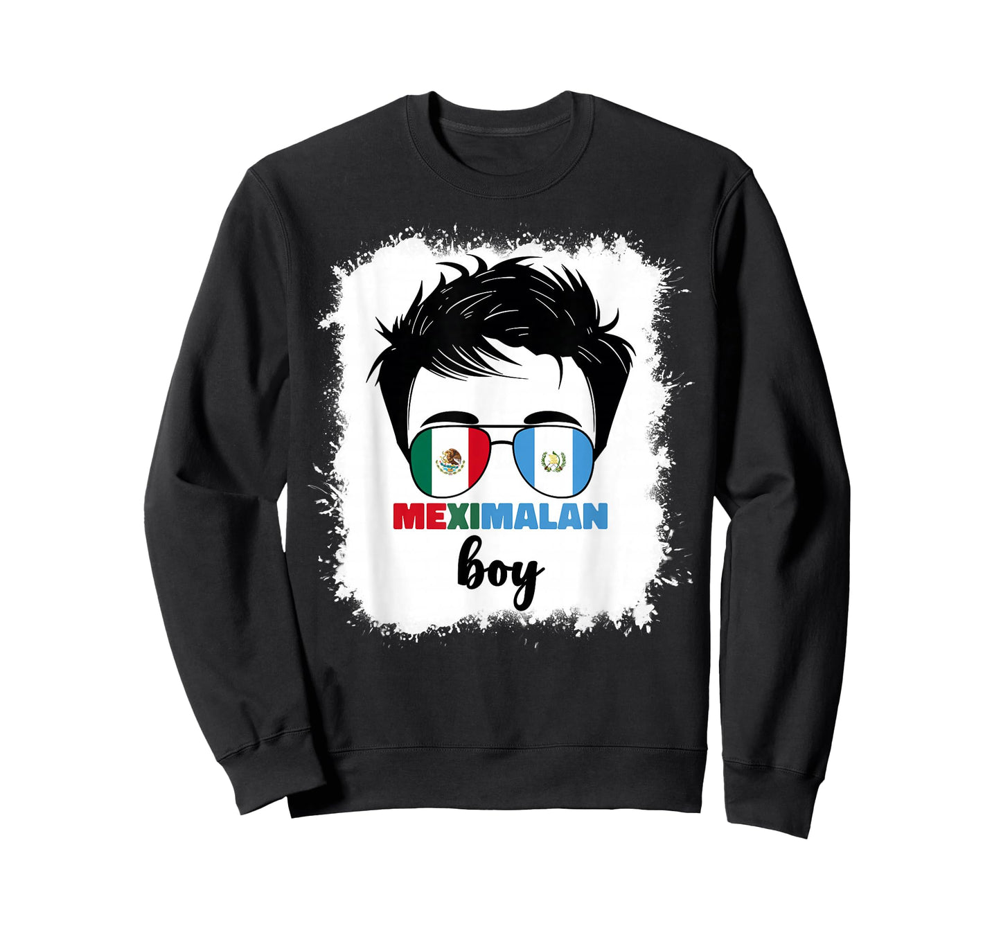 Half Mexican And Guatemalan Mexico Guatemala Boy Kids Boys T-Shirt