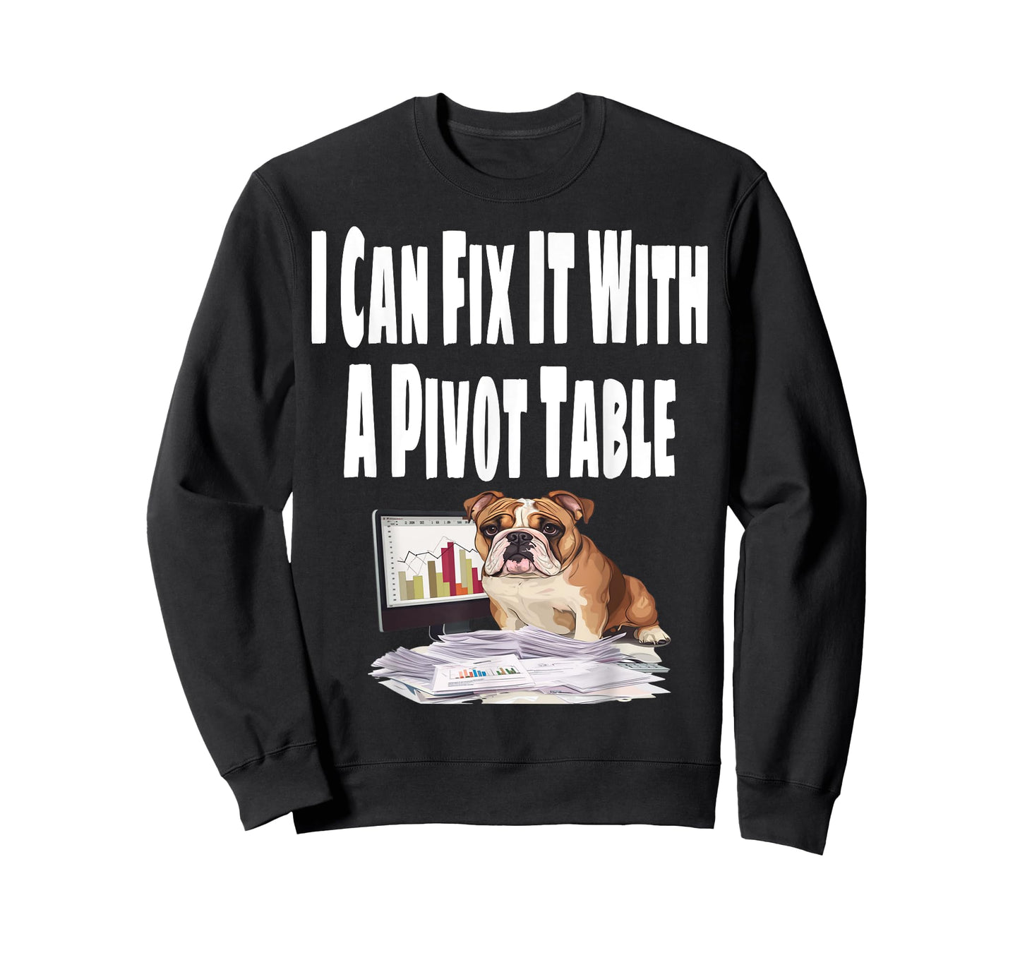 Funny I Can Fix It With A Pivot Table Spreadsheet Lover Data T-Shirt