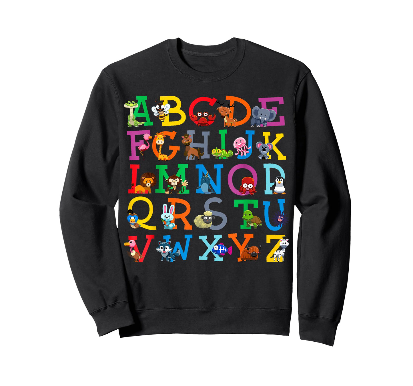 Zoo Animal Alphabet ABCs Animals Learning A-Z ABC Letters T-Shirt