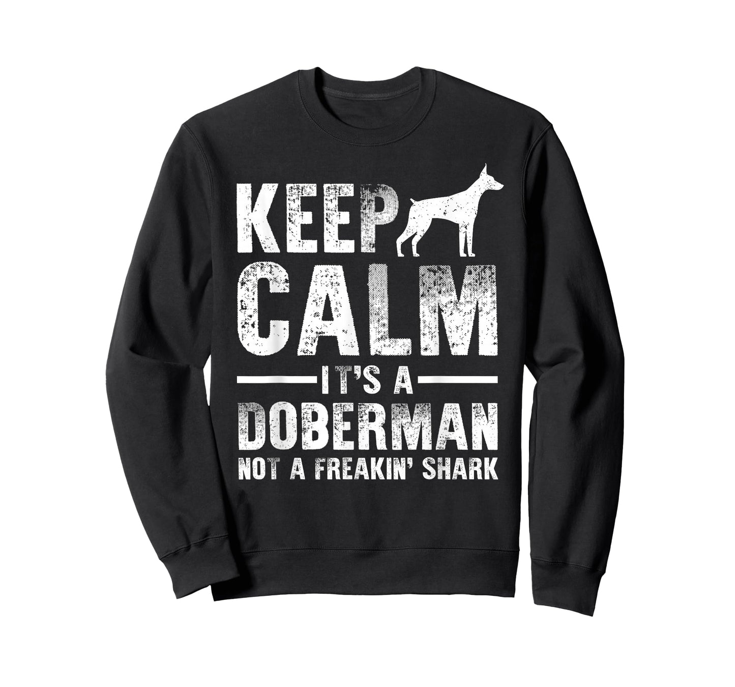Funny Doberman Art Men Women Doberman Pinscher Dog Walker T-Shirt