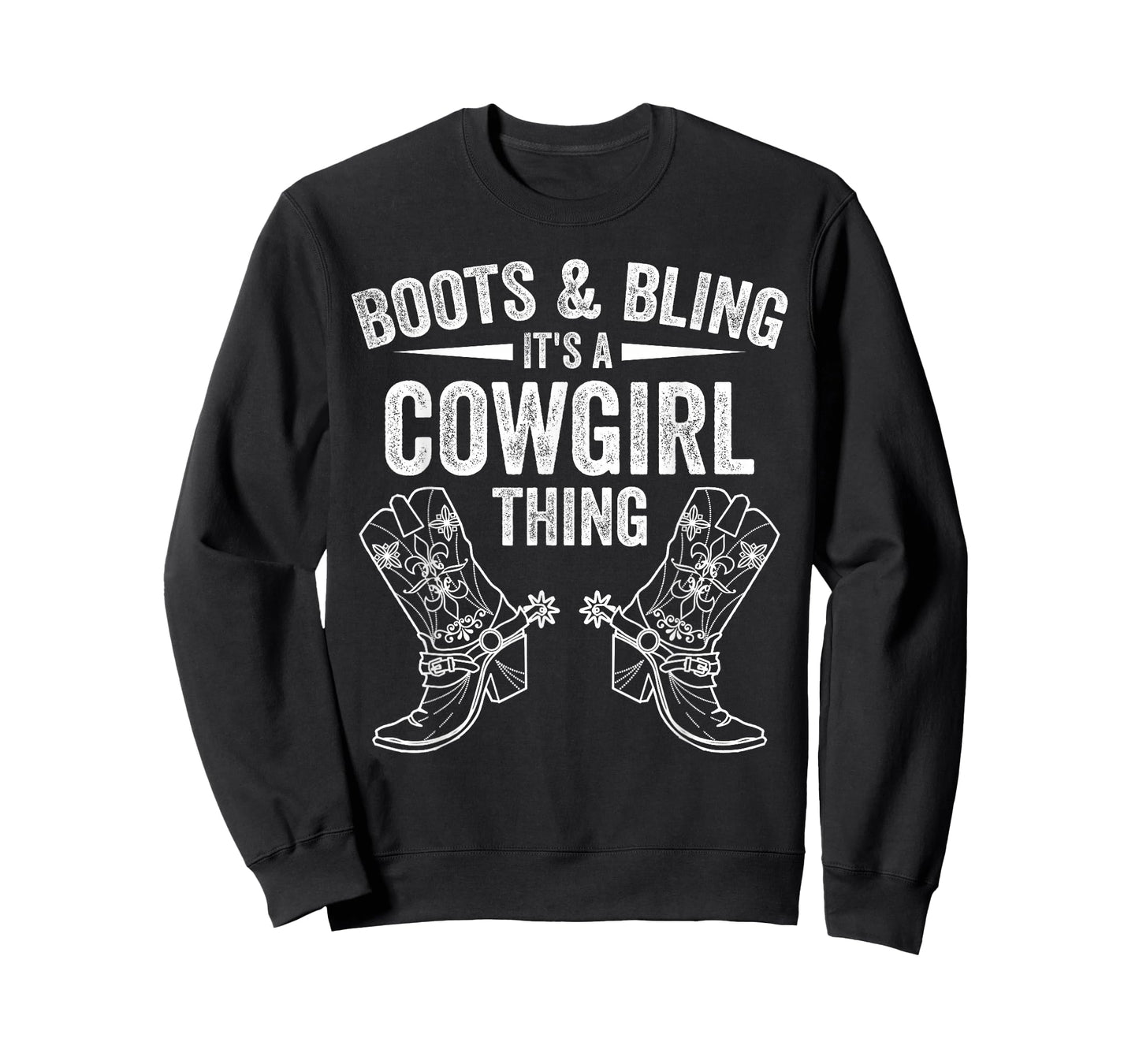 Funny Cowgirl Boots Bling Women Gift Cute Love Country Life T-Shirt
