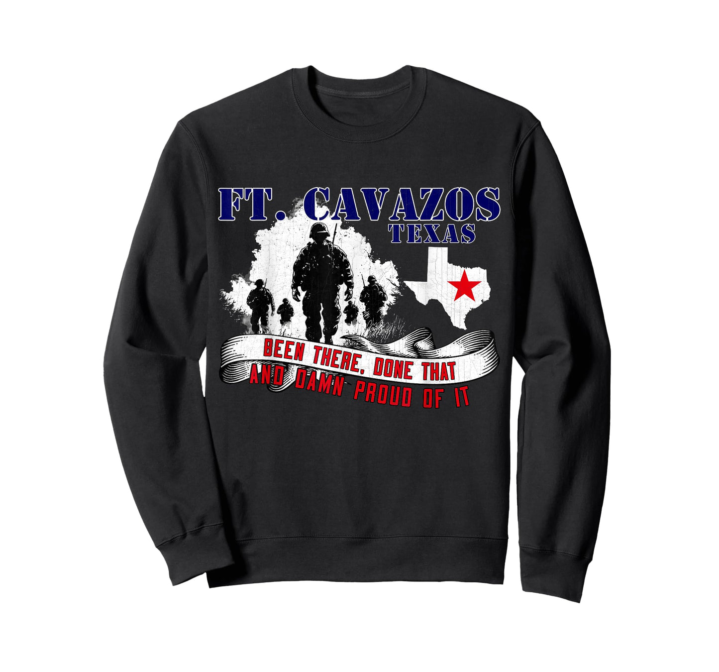 Fort Cavazos Texas US Military Base Veterans Day T-Shirt