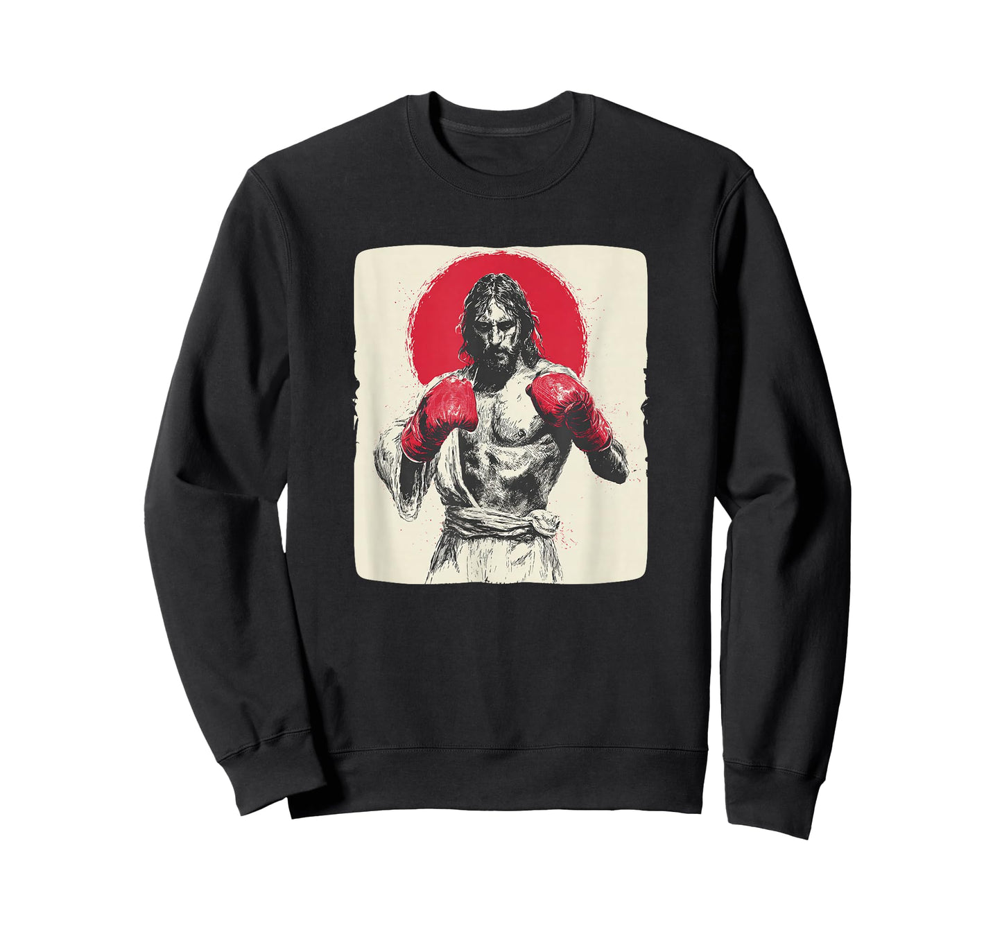 Boxing Lord Jesus Christ for Gloves and Box Ring Lovers T-Shirt