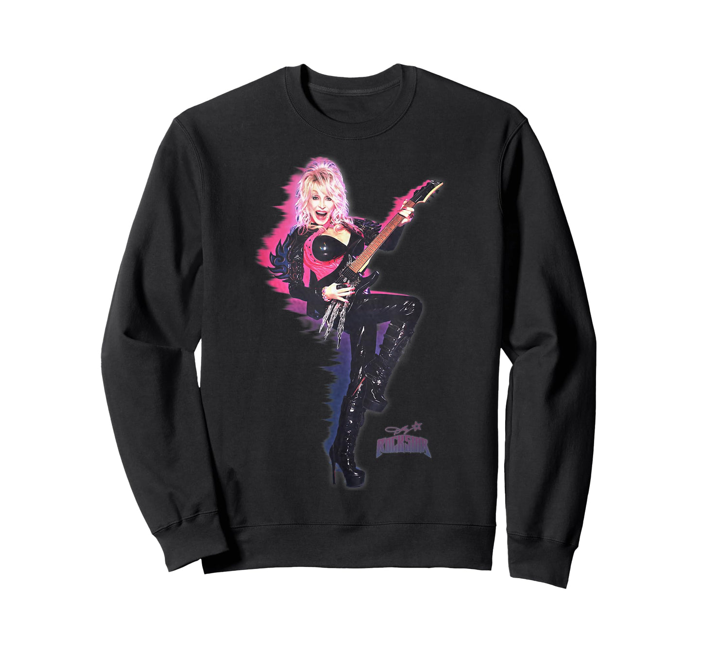 Dolly Parton Rockstar on Fire T-Shirt