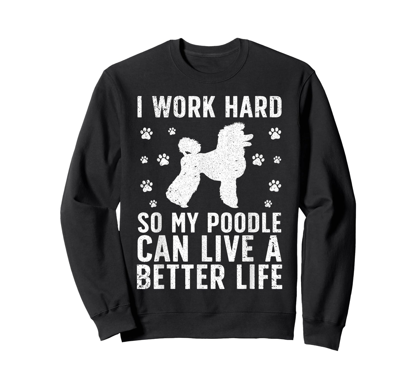 Funny Poodle Design For Men Women Kids Standard Poodle Lover T-Shirt